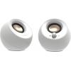 Creative Pebble V3, 2.0 2.0 PC reproduktory kabelový, Bluetooth® 8 W bílá