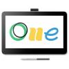 Wacom One 13 touch pen USB kreativní displej s perem černá, bílá