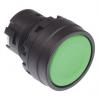 Idec Hlava tlačítka, řada: YW1B Zelená Okamžité, průměr výřezu: 22 mm IP67, IP69K