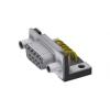Deltron Connectors Konektor D-Sub, řada: DTS, počet kontaktů: 9, orientace těla: Pravý úhel 2.54 mm, Montáž na plošný