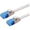 Value 21.99.2014 RJ45 síťové kabely, propojovací kabely CAT 6A U/UTP 1.50 m šedá nestíněný, plochý, pozlacené kontakty 1 ks Value 21.99.2014 RJ45 síťové kabely, propojovací kabely CAT 6A U/UTP 1.50 m šedá nestíněný, plochý, pozlacené kontakty 1 ks