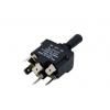 TE Connectivity Přepínač IP65 Průchozí otvor DPDT Zap-vyp-zap ovládání 15A Rychlé připojení 28 V dc TE Connectivity Přepínač IP65 Průchozí otvor DPDT Zap-vyp-zap ovládání 15A Rychlé připojení 28 V dc