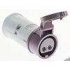 MENNEKES Průmyslový napájecí konektor, IP44, Kabel barva Purpurová, 16A 3P, 25V MENNEKES Průmyslový napájecí konektor, IP44, Kabel barva Purpurová, 16A 3P, 25V