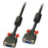 LINDY VGA prodlužovací kabel VGA pólové Zástrčka, VGA pólové zásuvka 0.50 m černá 36391 VGA kabel