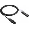 Akyga napájecí kabel 1.5 m černá