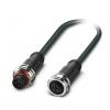 Kabel ovladače snímače, A: Vnější, A: Konektor vnější M12, B: Konektor M12 samice, B: Vnitřní, 250V, IP65, IP67, řada: Kabel ovladače snímače, A: Vnější, A: Konektor vnější M12, B: Konektor M12 samice, B: Vnitřní, 250V, IP65, IP67, řada: