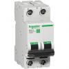 Schneider Electric Miniaturní jistič, rozsah: Multi9 2pólový 10A vypínací výkon 14 kA, charakteristika: Typ C, rozsah: