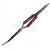 Pinzeta samosvorná zahnutá PRS 1PK-117T, 164 mm, magnetická
