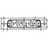 FCT from Molex Konektor D-Sub, řada: 172704, počet kontaktů: 5, orientace těla: Rovný, Panel Vnější 2.84 mm, Příruba,