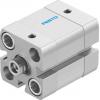 Pneumatický kompaktní válec, řada: ADN 577158 Dvojčinný ADN-20-10-I-PPS-A, vývrt: 20 mm Festo, délka: 10 mm