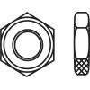 TOOLCRAFT 827817 šestihranné matice M4 DIN 439 ocel pozinkované 100 ks TOOLCRAFT 827817 šestihranné matice M4 DIN 439 ocel pozinkované 100 ks