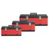 KS Tools 850.0360 8500360 box na nářadí, plast, ocelový plech, černočervená