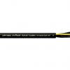 Ovládací kabel 4žilový plocha průřezu 0.75 mm² 18 AWG, 600V Nestíněný Polyvinylchlorid plášť, Černá, vnější průměr: 9.2