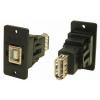 RS PRO Konektor USB, řada: FT Zásuvka/zásuvka, počet portů: 2portový, orientace těla: Rovný USB typu B na A, 30V ac, RS PRO Konektor USB, řada: FT Zásuvka/zásuvka, počet portů: 2portový, orientace těla: Rovný USB typu B na A, 30V ac,