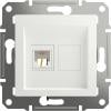 Schneider Electric Telefonní zásuvka RJ11 Asfora Signální bílá (RAL 9003) EPH4170121D 1 ks Schneider Electric Telefonní zásuvka RJ11 Asfora Signální bílá (RAL 9003) EPH4170121D 1 ks