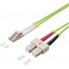 LogiLink FP5LS15 optické vlákno optické vlákno kabel 15.00 m lipově zelená 50/125 µ Multimode LogiLink FP5LS15 optické vlákno optické vlákno kabel 15.00 m lipově zelená 50/125 µ Multimode