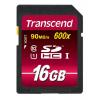 Karta SD 16 GB SDHC MLC Transcend, řada: Ultimate UHS 1 U1, Třída 10 -25 °C -25 °C 600x Karta SD 16 GB SDHC MLC Transcend, řada: Ultimate UHS 1 U1, Třída 10 -25 °C -25 °C 600x