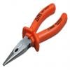 Úzké kleště 1, celková délka: 150mm, Uhlíková ocel ITL Insulated Tools Ltd Splňuje normu VDE/1000V Úzké kleště 1, celková délka: 150mm, Uhlíková ocel ITL Insulated Tools Ltd Splňuje normu VDE/1000V