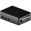 Joy-it RB-AlucaseP5-08 SBC skříň Vhodné pro (vývojové sady): Raspberry Pi® včetně pasivního chladiče černá Joy-it RB-AlucaseP5-08 SBC skříň Vhodné pro (vývojové sady): Raspberry Pi® včetně pasivního chladiče černá
