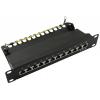 LogiLink NP0046 12 portů patch panel 254 mm (10) CAT 6 1 U
