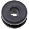 TRU COMPONENTS TC-10820708 kabelová průchodka 5 mm, max. tloušťka desky 1.5 mm, PVC, černá, 1000 ks