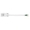 STEGO Konektor pro osvětlení, řada: LED 121/122 Kabel Vnitřní Přípojka, délka kabelu: 4 m, IP20 barva Bílá, počet cest: