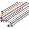 TRU COMPONENTS TC-11919648 stahovací pásky 100 x 2.5 mm, 203 x 2.5 mm, 292 x 3.6 mm zelená, červená, modrá, žlutá;100 ks