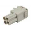 HARTING Napájecí konektor pro vysoké zatížení, řada: Han-Modular, Han-Domino, počet kontaktů: 4 16A Vnitřní, Kabel, 400V HARTING Napájecí konektor pro vysoké zatížení, řada: Han-Modular, Han-Domino, počet kontaktů: 4 16A Vnitřní, Kabel, 400V
