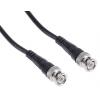 Koaxiální kabel, řada: BNC RG58, Černá Polyvinylchlorid, vnější průměr: 4.95 mm OD 2 m 50 Ω RS PRO S koncovkou Koaxiální kabel, řada: BNC RG58, Černá Polyvinylchlorid, vnější průměr: 4.95 mm OD 2 m 50 Ω RS PRO S koncovkou