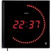 Hodiny barva Černá Rádiové ovládání Digitální Nástěnná, ABS, ABS, Minerální sklo 280 mm Baterie Orium Hodiny barva Černá Rádiové ovládání Digitální Nástěnná, ABS, ABS, Minerální sklo 280 mm Baterie Orium