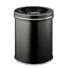 Durable Nádoba na odpad, Waste Basket Safe Round 15L, Černá Překlápěcí víko Ocel Durable Nádoba na odpad, Waste Basket Safe Round 15L, Černá Překlápěcí víko Ocel