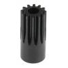 Čelní ozubené kolo, Ocel 12zubové, průměr rozteče: 12 mm, 1 průměr náboje 14 mm vývrt 6mm RS PRO Čelní ozubené kolo, Ocel 12zubové, průměr rozteče: 12 mm, 1 průměr náboje 14 mm vývrt 6mm RS PRO