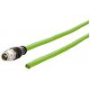 Metz Connect 142M2X10050 M 12 síťové kabely, propojovací kabely CAT 6A S/FTP 5.00 m zelená krytí PUR, odolné proti kyselinám, odolné proti ozonu, odolné proti Metz Connect 142M2X10050 M 12 síťové kabely, propojovací kabely CAT 6A S/FTP 5.00 m zelená krytí PUR, odolné proti kyselinám, odolné proti ozonu, odolné proti