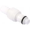 Přípojka hadicová Přípojka Se závitem, Acetal, vnitřní průměr hadice: 9.53 mm (vnitřní prům.), pracovní tlak: 8.3 bar
