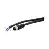 Kabel konektoru, A: Vnitřní, A: M8, Rovný 6, B: Přímý, 30V, IP67, řada: RND 205 RND 2 m Kabel konektoru, A: Vnitřní, A: M8, Rovný 6, B: Přímý, 30V, IP67, řada: RND 205 RND 2 m