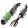 Phoenix Contact SAC-4P-FST/ 5,0-PUR SH SCO připojovací kabel pro senzory - aktory, 1424114, piny: 4, 5.00 m, 1 ks Phoenix Contact SAC-4P-FST/ 5,0-PUR SH SCO připojovací kabel pro senzory - aktory, 1424114, piny: 4, 5.00 m, 1 ks