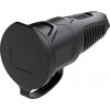 PC Electric 2511-ss zásuvka guma 250 V černá IP54 PC Electric 2511-ss zásuvka guma 250 V černá IP54