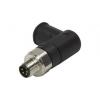 Kulatý konektor, počet kontaktů: 3, Kabel, velikost: M8 HARTING, pohlaví kontaktu: Vnější, orientace těla: Pravý úhel Kulatý konektor, počet kontaktů: 3, Kabel, velikost: M8 HARTING, pohlaví kontaktu: Vnější, orientace těla: Pravý úhel