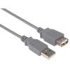 Prodlužovací kabel USB 2.0 A/A, 0,5 m, PremiumCord Prodlužovací kabel USB 2.0 A/A, 0,5 m, PremiumCord