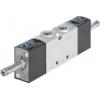 Elektromagnetický ventil 5/3 uzavřený, řada: VUVS-L30-P53C-MZD-G38-F8 G Elektřina, max. průtok: 2000L/min Festo 24V