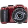 Kodak PIXPRO Astro Zoom AZ255 digitální fotoaparát 16.76 Megapixel Zoom (optický): 25 x červená Full HD videozáznam, stabilizace obrazu, s vestavěným bleskem