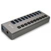 i-tec U3CHARGEHUB10 USB Hub 10 portů USB-A USB 3.0 5 GBit/s šedá I-TEC USB 3.0 Charging HUB 10 Port