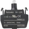 TRU COMPONENTS SA-LDR LED kontrolka červená 12 V, 24 V 1 ks TRU COMPONENTS SA-LDR LED kontrolka červená 12 V, 24 V 1 ks