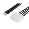 Kabelové sestavy 6 600 mm Vnitřní, řada: 219665 Molex KKK 396 Vnitřní Bez koncovky