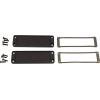 Hammond Electronics pouzdro hliník černá (d x š x v) 6 x 107 x 35 mm 2 ks Hammond Electronics pouzdro hliník černá (d x š x v) 6 x 107 x 35 mm 2 ks