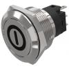EAO Tlačítkový spínač, řada: 82 IP65, IP67 SPDT Panel Okamžité 22.3 mm 3A 240 V dc 240 V ac EAO Tlačítkový spínač, řada: 82 IP65, IP67 SPDT Panel Okamžité 22.3 mm 3A 240 V dc 240 V ac