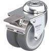 Blickle 343418 LMDA-TPA 75G-FI Dvojité otočné kolečko ve vidlici Ø kola: 75 mm nosnost (max.): 100 kg 1 ks Blickle 343418 LMDA-TPA 75G-FI Dvojité otočné kolečko ve vidlici Ø kola: 75 mm nosnost (max.): 100 kg 1 ks