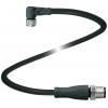 Pepperl+Fuchs V31-WM-BK0,6M-PUR-U-V1-G upravený zástrčkový konektor pro senzory - aktory, 240798-100003, piny: 4, 4, 0.6 m, 1 ks
