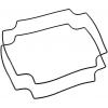 Hammond Electronics 1557FGASKET Těsnění silikon černá 1 ks Hammond Electronics 1557FGASKET Těsnění silikon černá 1 ks