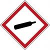 Brady Štítek požární bezpečnosti, Polyester, Žlutá, Černá, Červená (RAL 3001-GL), Modrá, Zelená Compressed Gas No